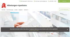 Desktop Screenshot of nibelungen-apotheke-passau-app.de